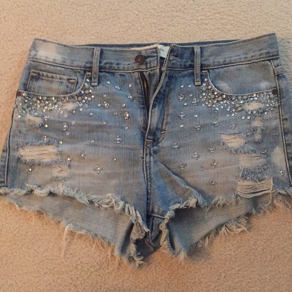 Abercrombie and Fitch jeweled shorts